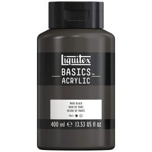 Liquitex Basics Acrylic Paint - Mars Black (400ML)