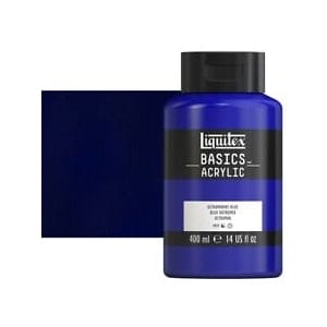 Liquitex Basics Acrylic Paint - Phthalo Blue (400ML)