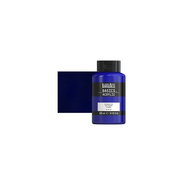 Liquitex Basics Acrylic Paint - Phthalo Blue (400ML)