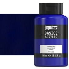 Liquitex Basics Acrylic Paint - Phthalo Blue (400ML)