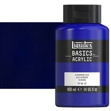 Liquitex Basics Acrylic Paint - Phthalo Blue (400ML)