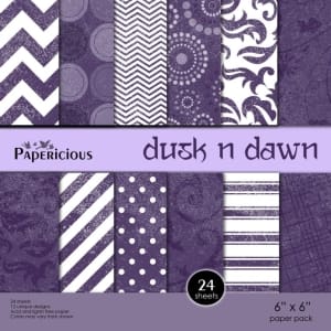 Papericious - Dusk n Dawn (6 by 6 patterned paper)