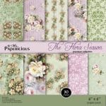 Papericious Premium Collection - The Flora Season (6 by 6 patterned paper)
