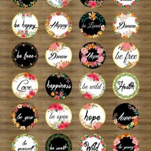 Papericious Circular Collage Sheet - Be You