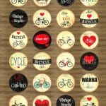 Papericious Circular Collage Sheet - Riding On