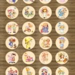 Papericious Circular Collage Sheet - Sweet