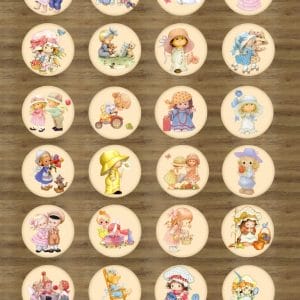 Papericious Circular Collage Sheet - Sweet