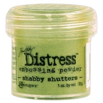 Tim Holtz Distress Embossing Powder - Shabby Shutters shabby shutters embossing powder Tim Holtz Distress Embossing Powder - Shabby Shutters