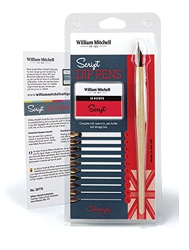 William Mitchell Calligraphy Script Dip Pens Set 35776 william mitchell calligraphy script dip pens set William Mitchell Calligraphy Script Dip Pens Set