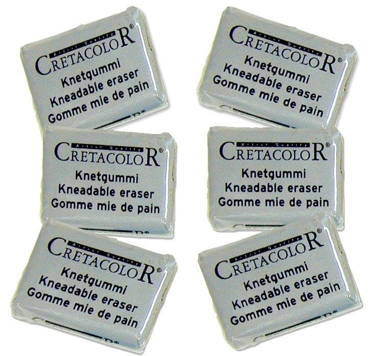 Cretacolor Kneedable Eraser - Small (Pack of 6)