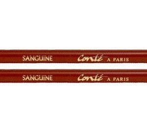 Conte A Paris Artist's Pencils Sanguine (Box of 12 Pencils)