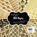 CrafTangles Scrapbook Paper Pack - Old Paper (6"x6")