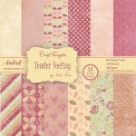 CrafTangles Scrapbook Paper Pack - Tender Feeling (A4)