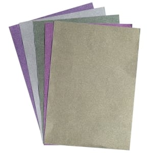 Mix Glitter Sheets (Set of 5 sheets)