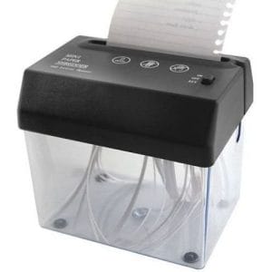 Mini Battery Operated / Electrical paper shredder
