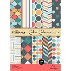 Papericious - Color Celebrations (A4 patterned paper)