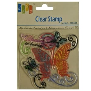 Dream in Beauty Butterfly Stamp