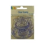 Floral Cup and Saucer - Small