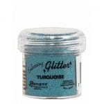 Tim Holtz Distress Glitter Embossing Powder - Turquoise