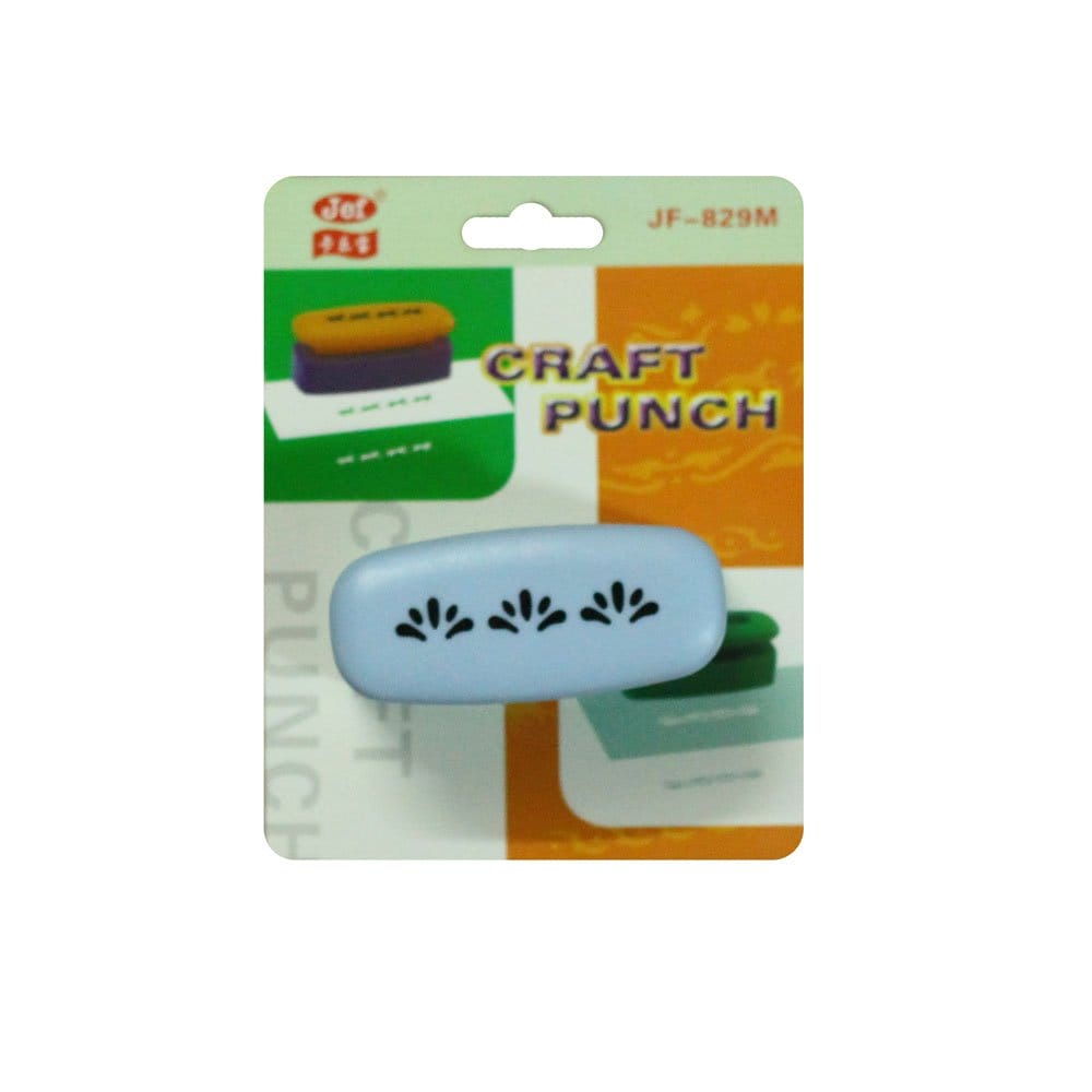 Jef Giant Craft Punch - Sprinkled Border jf 829m 29 sprinkled border Jef Giant Craft Punch - Sprinkled Border