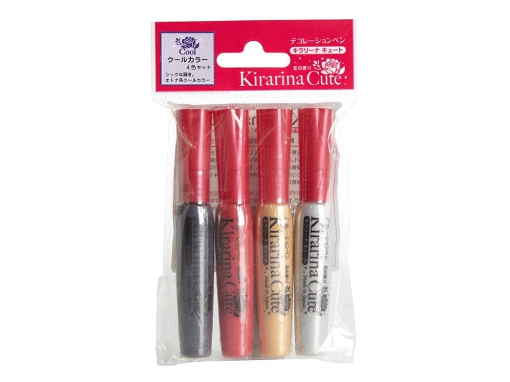 Kirarina 4pc Cute Puff Paint Set - Cool kcutecoolset Kirarina 4pc Cute Puff Paint Set - Cool