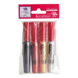 Kirarina 4pc Cute Puff Paint Set - Cool