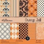 Papericious - Orange Fall (8 by 8 patterned paper)