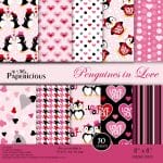 Papericious - Penguines in Love (8 by 8 paper)
