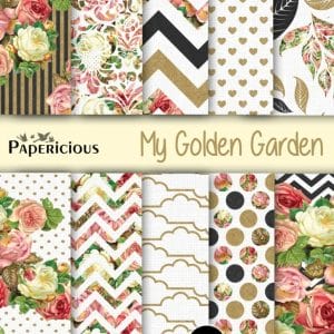 Papericious (Premium Collection) - My Golden Garden (A4 paper)