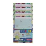 Lotus Designer Colour Sheets - A4 ( One Side Stars) - 20 Sheets