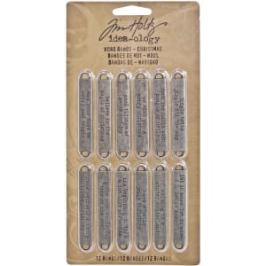 Tim Holtz ideaology Word Bands - Christmas