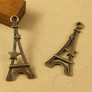 Paris Metal Charms (Set of 10 pcs)