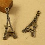 Paris Metal Charms (Set of 10 pcs)