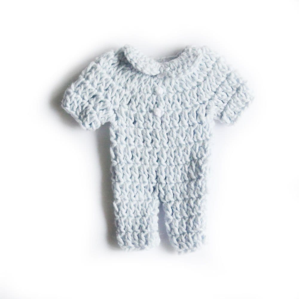 Mini crochet baby clothes - Baby Boy (Pack of 5 pcs)