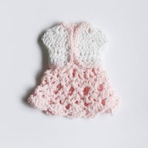Mini crochet baby clothes - Baby Girl (Pack of 5 pcs)