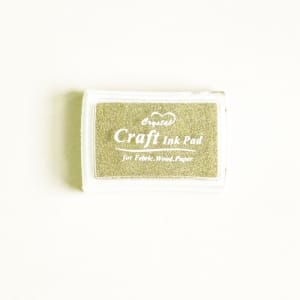 Crystal Craft Ink Pad - Gold
