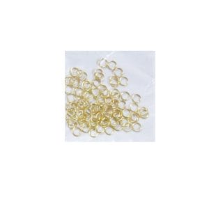 Jump Rings (Pack of 50 rings) - Golden