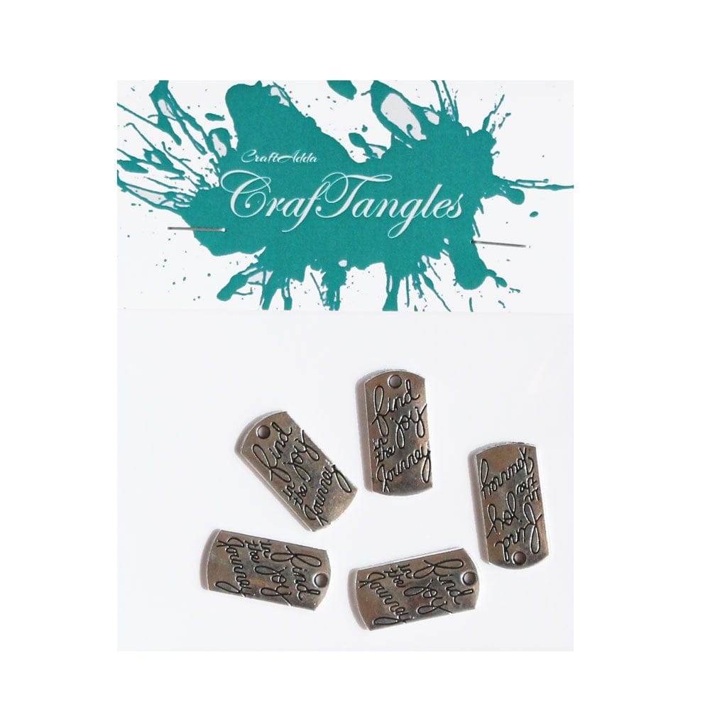 Find joy in journey Metal Charms (Set of 5 pcs)