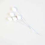 Foam Pollens (Large) - White - set of 10