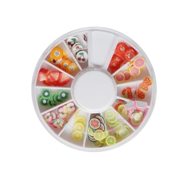Nail Art Cane Set - Fruits