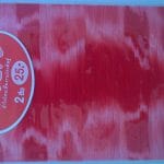 Stocking Cloth (Printed) - Red and White