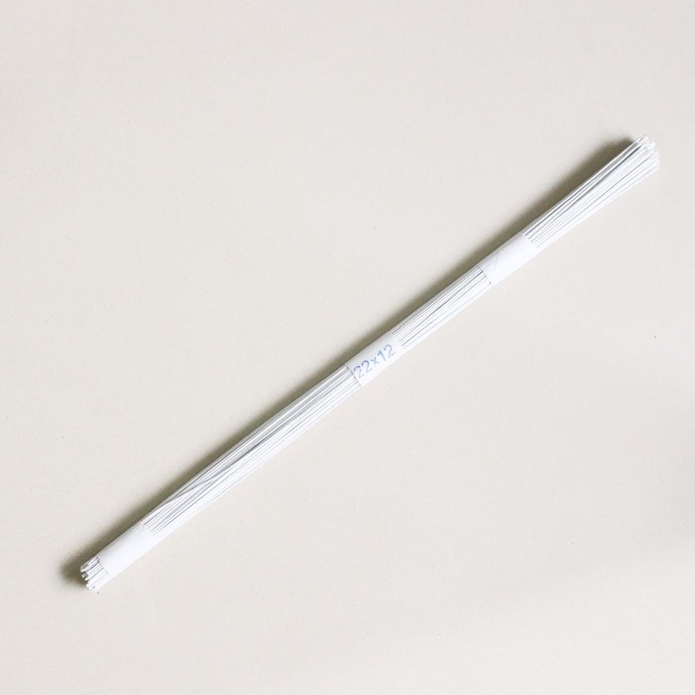 Floral Wire (Medium) - White - 100 pcs
