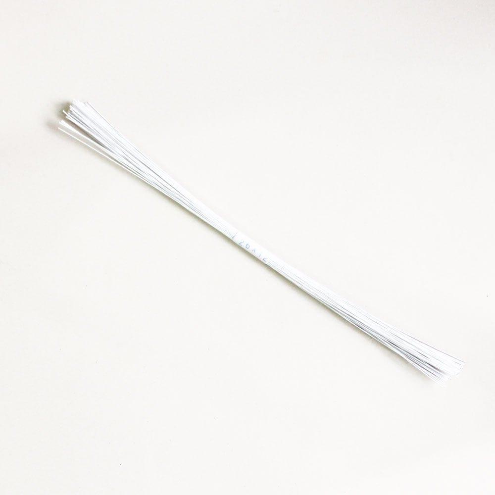 Floral Wire (Thin) - White - 100 pcs
