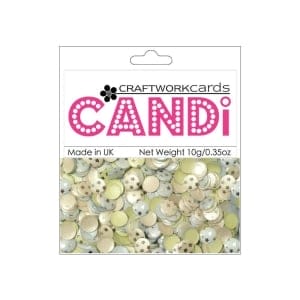 CraftWorkCards Candi Printed Embellishments - Nightingale Square