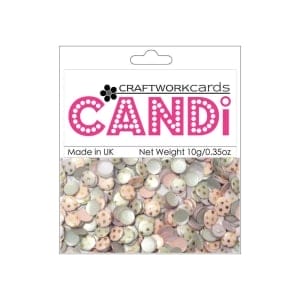 CraftWorkCards Candi Printed Embellishments - Notting Hill