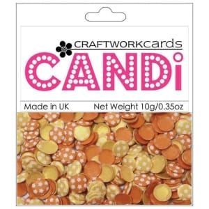 CraftWorkCards Candi Printed Embellishments - Sunset Strip