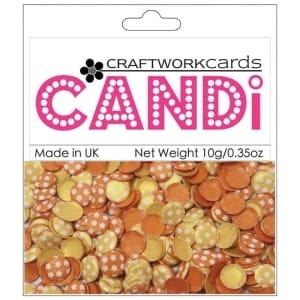 CraftWorkCards Candi Printed Embellishments - Sunset Strip