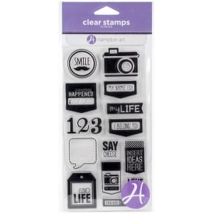 Hampton Art Clear Stamp - Say Cheese