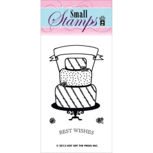 Hot Off The Press Acrylic Stamp - Cake