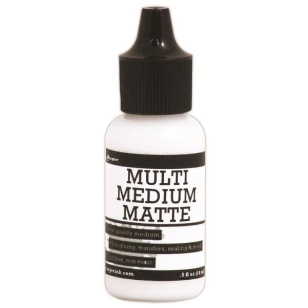 Ranger Mini Multi Medium - Matte Glue Adhesive Paint (0.5 oz)